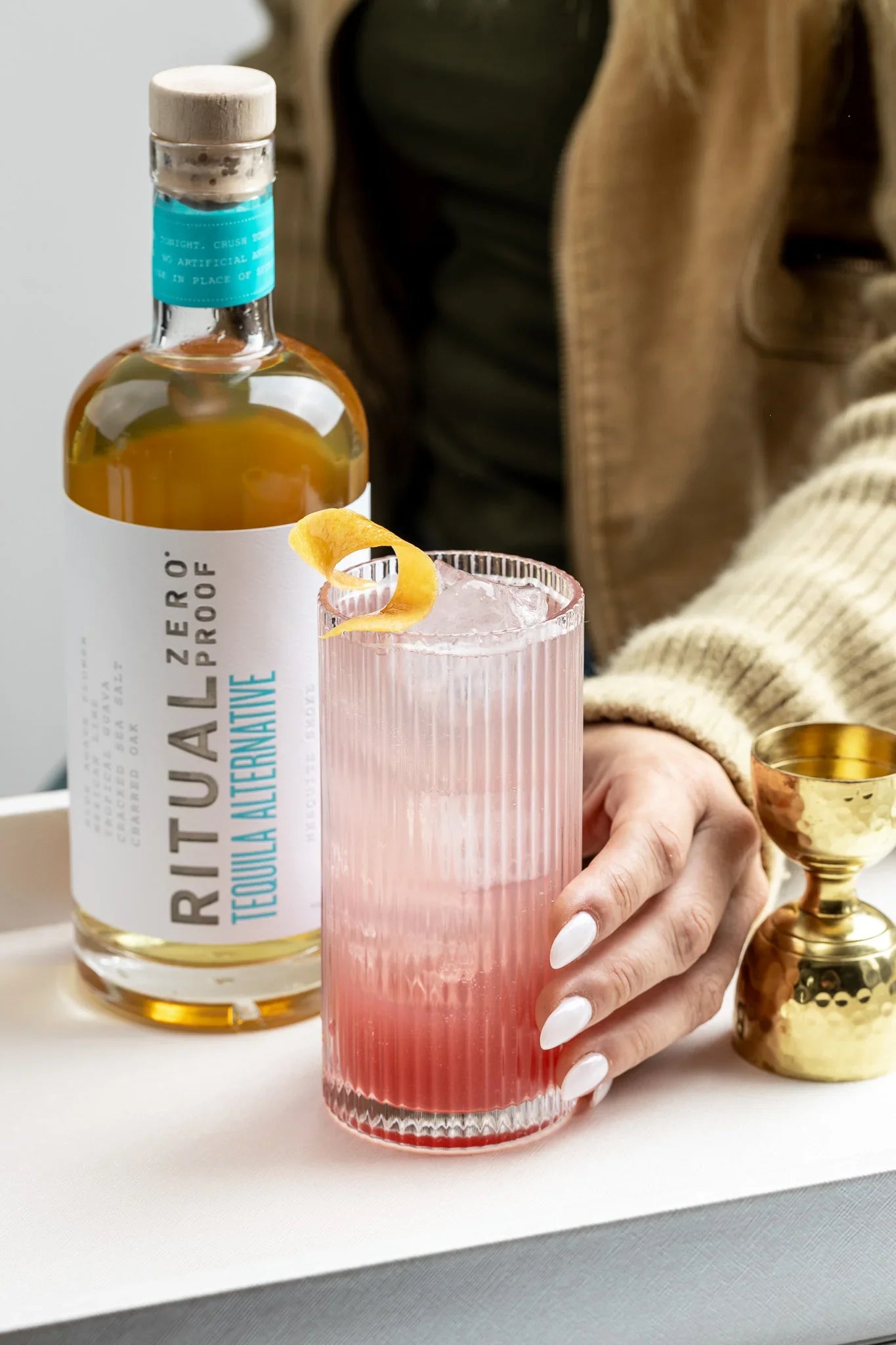 Winter Paloma Mocktail – Upside Drinks
