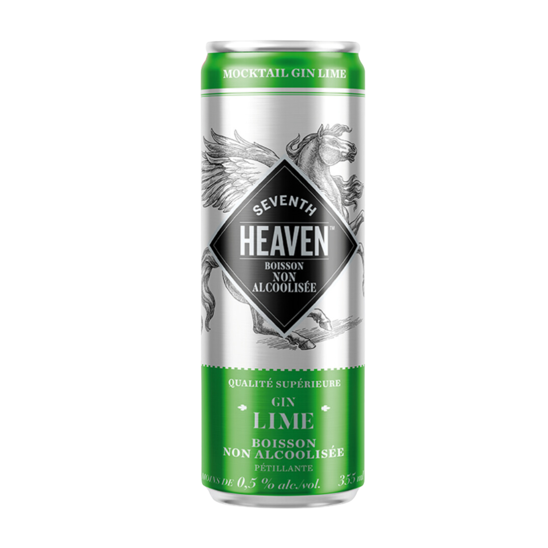 Seventh Heaven Non-Alcoholic Lime Gin & Tonic - Upside Drinks