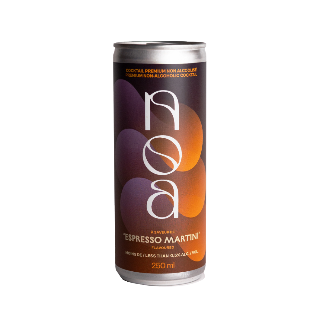 NOA Non-Alcoholic Espresso Martini - Upside Drinks - Free Shipping