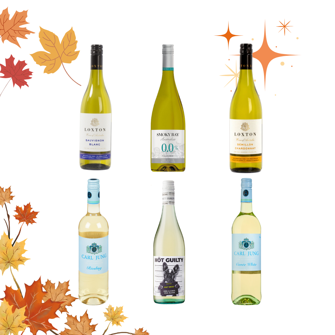 Sober October - Essential White Wine Selection