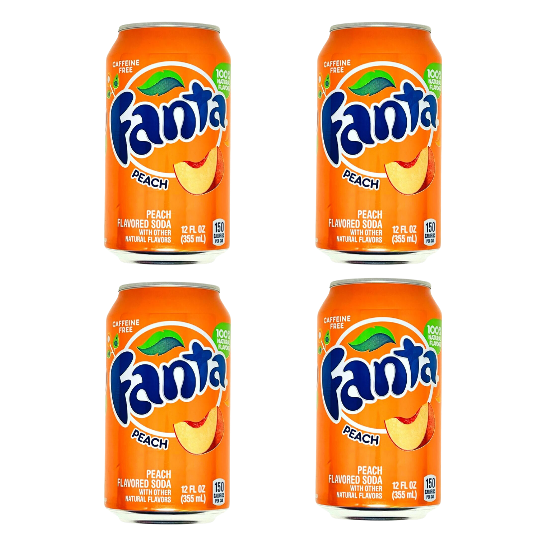 FANTA - Peach (4 Pack)