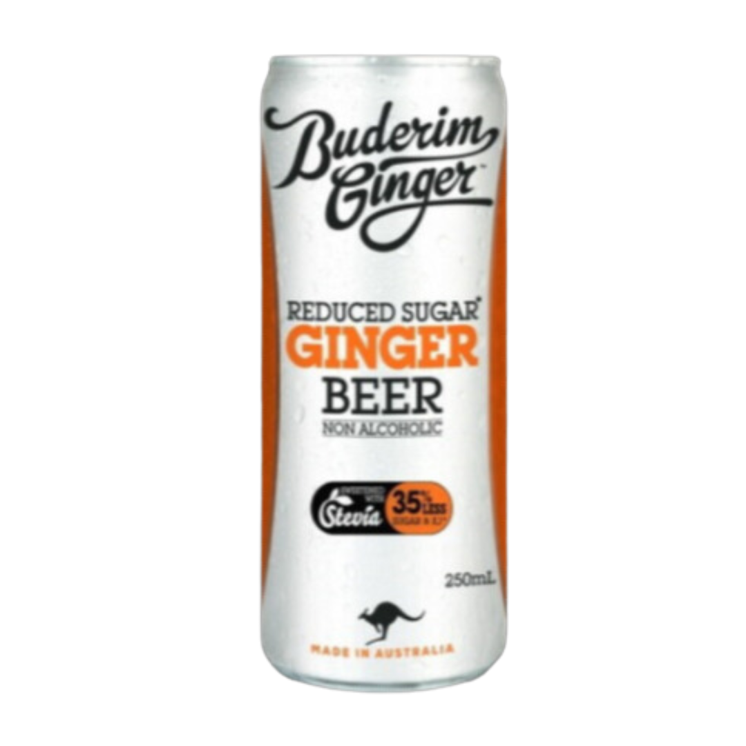 Buderim Natural Low-Sugar Ginger Beer | Upside Drinks