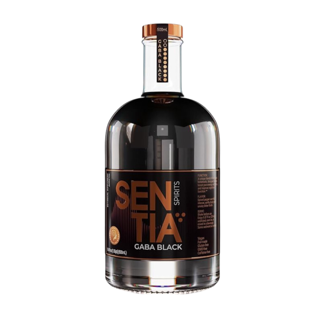 Sentia Non-Alcoholic GABA Black - Upside Drinks - Free Shipping in