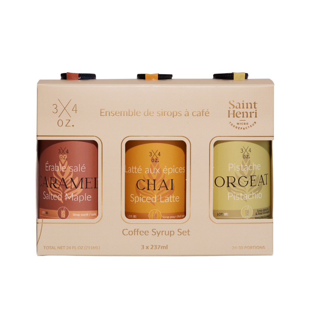 3/4 OZ - Coffee Syrup Set