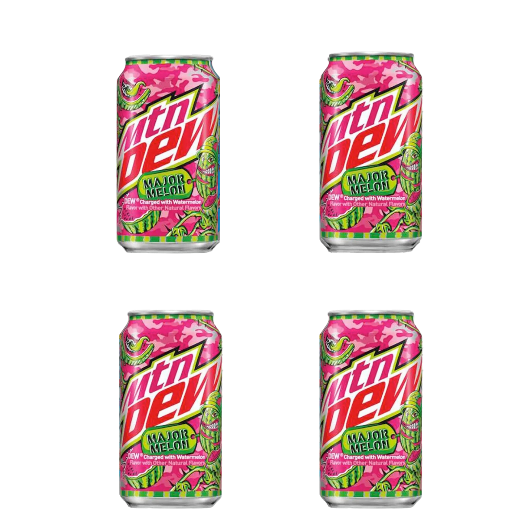 Mtn Dew - Major Melon (4 Pack)