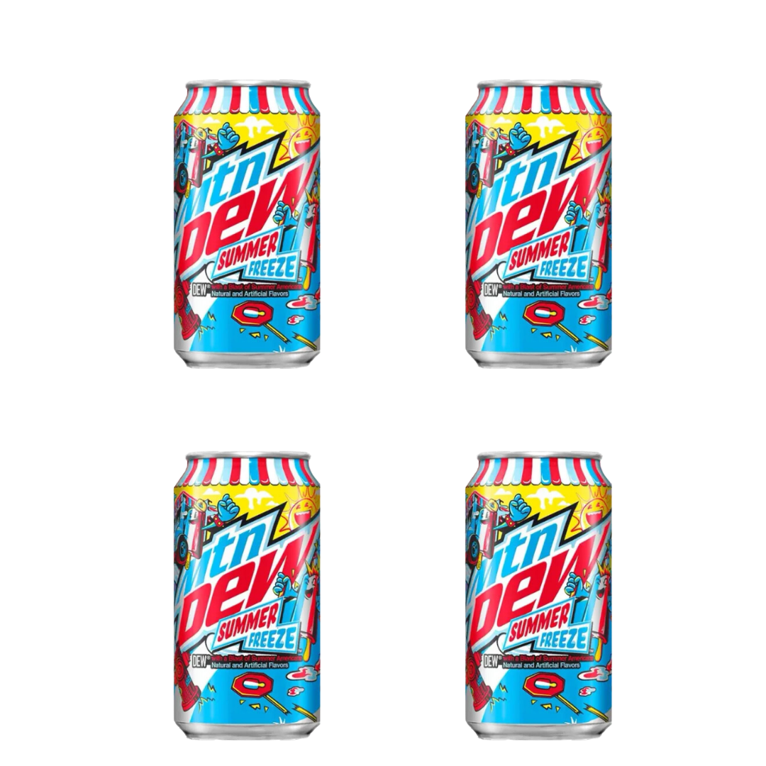 Mtn Dew - Summer Freeze (4 Pack)
