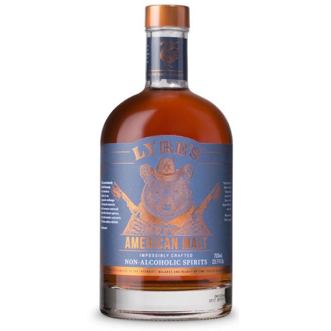 Lyre's American Malt has generous flavors of vanilla and toasted nuts with herbal notes offering complexity, offset by a long, mellow finish. The slightly spicy palate allows the flavors to linger well past the finish. Intended to be enjoyed in cocktails that typically contain whiskey or bourbon, such as Boulevardiers, Old-Fashioneds, Whiskey Sours and Manhattans.