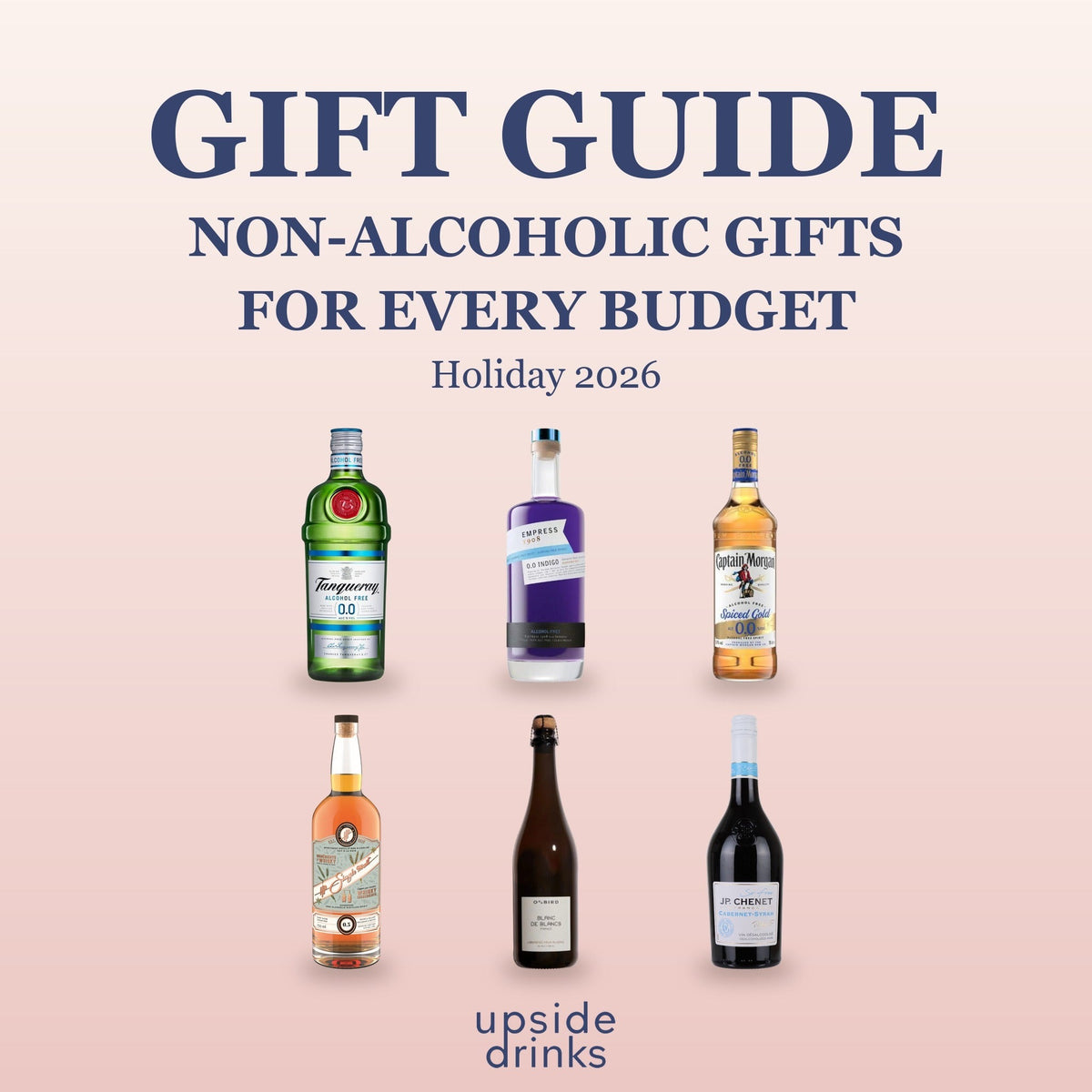 Non-alcoholic gift guide for every budget, holiday 2026, at Upside Drinks