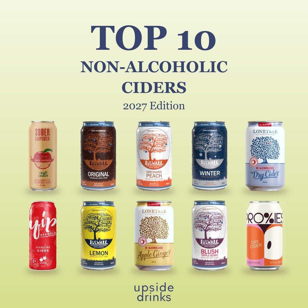 Top 10 non-alcoholic ciders of 2027 at Upside Drinks