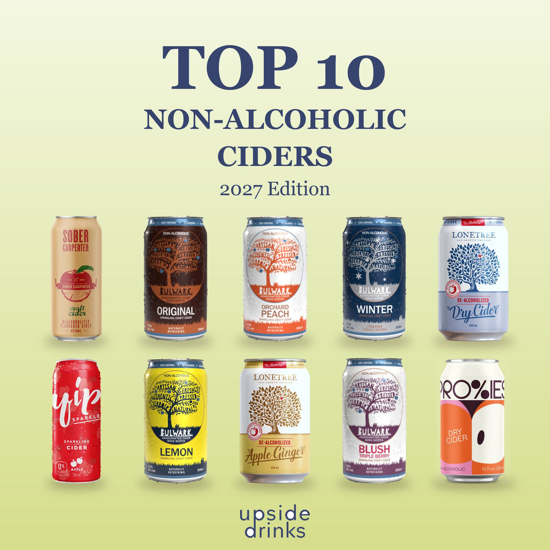 Top 10 non-alcoholic ciders of 2027 at Upside Drinks