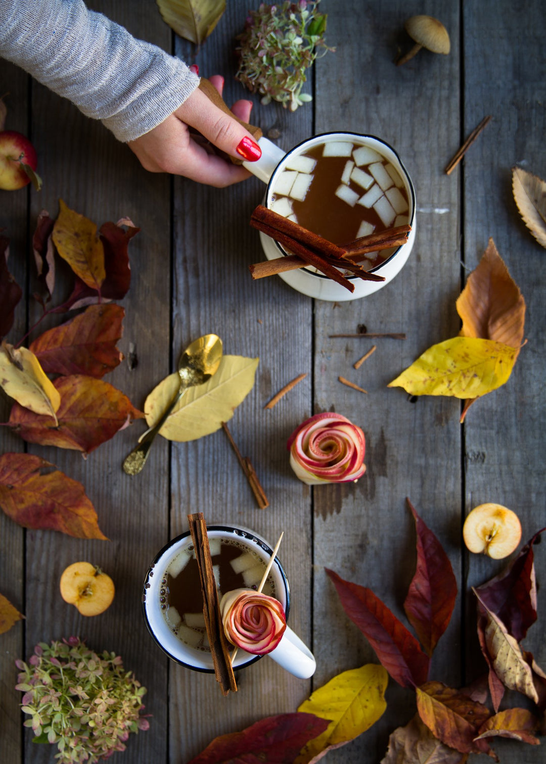 Non-Alcoholic Spiced Hot Apple Cider