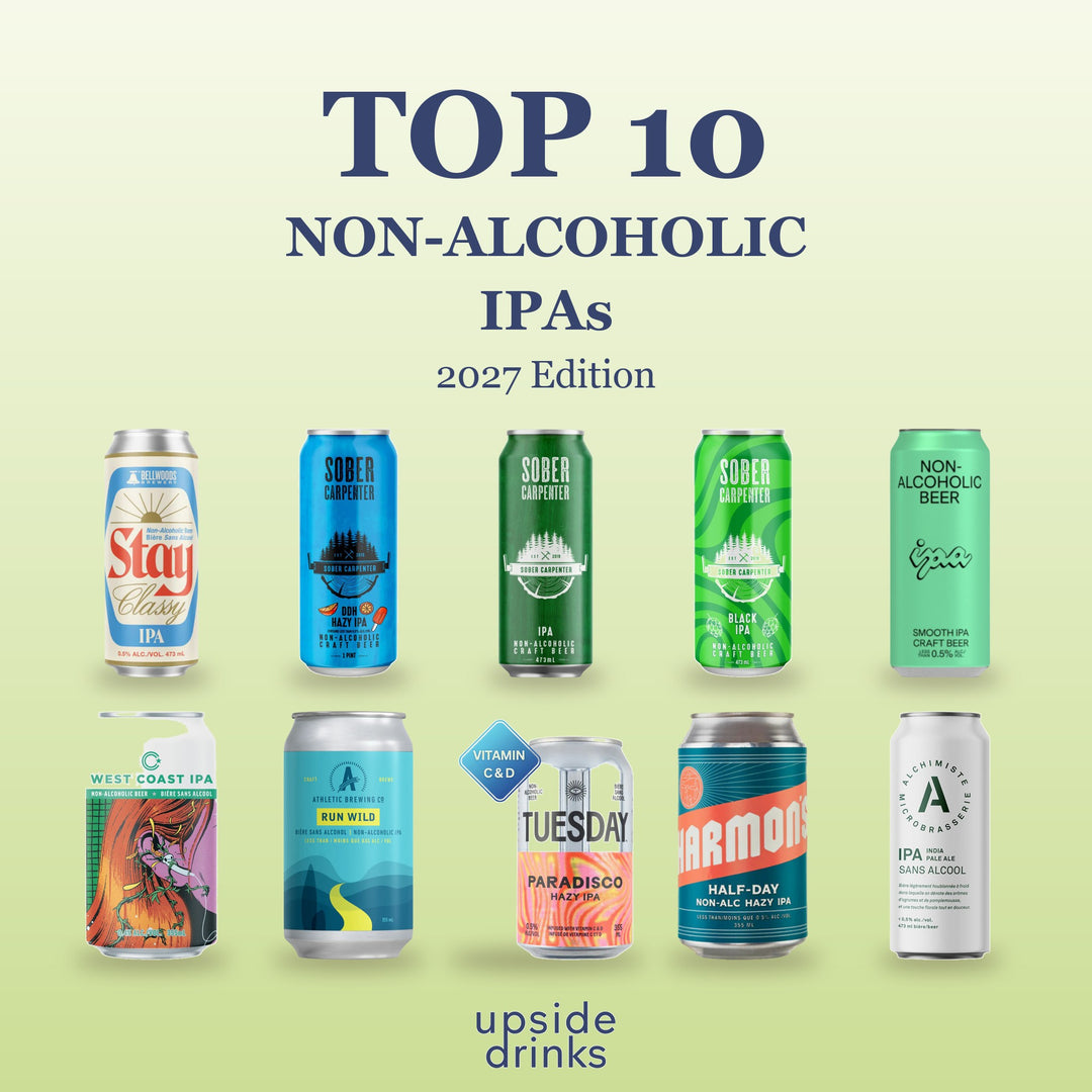 Top 10 non-alcoholic IPAs of 2027 at Upside Drinks