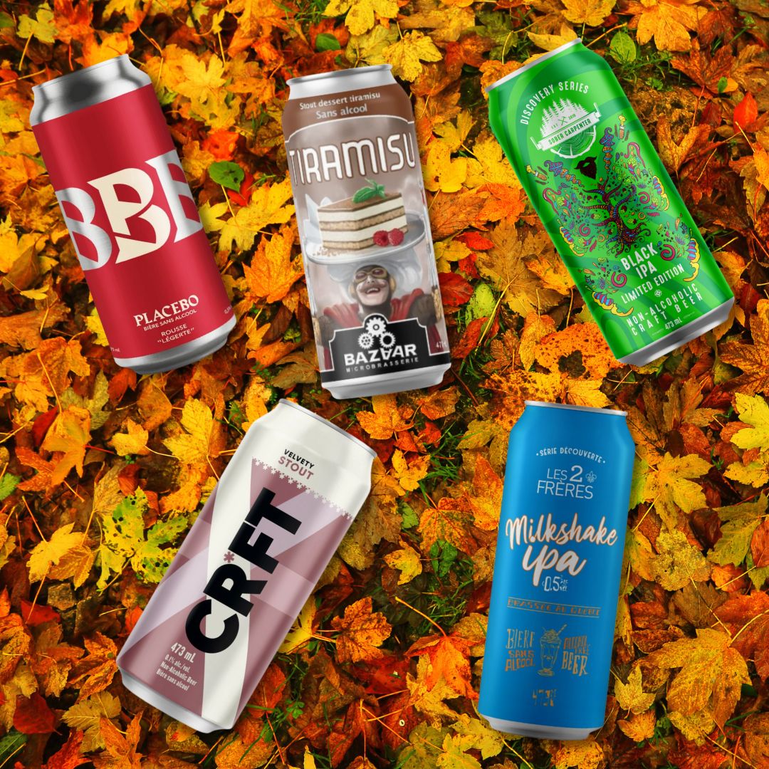 Top 5 Non-Alcoholic Beers to Bring on that Wonderful Fall Feeling
