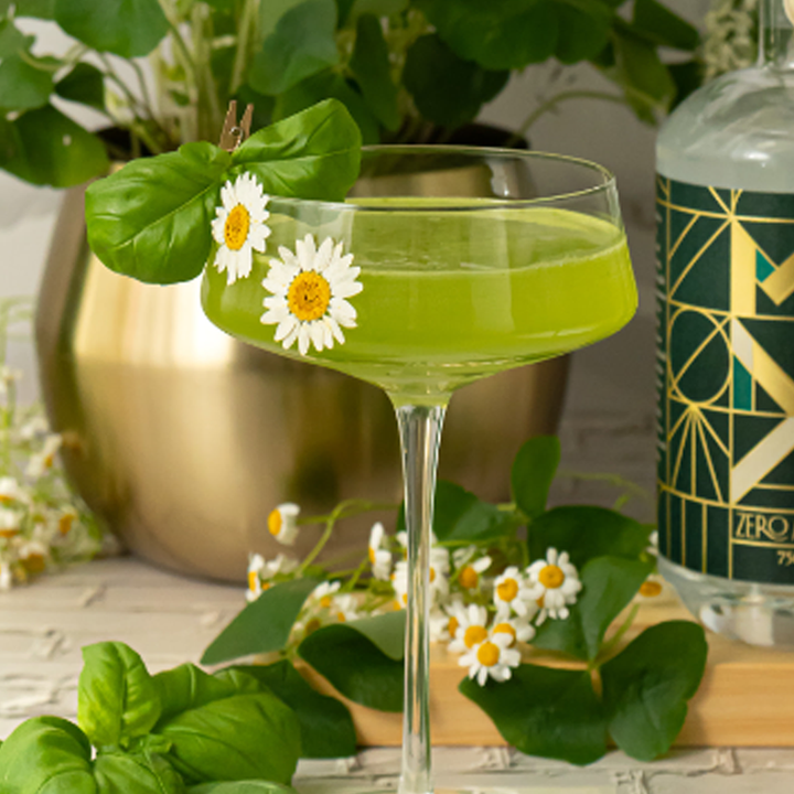 Basil Gin Gimlet