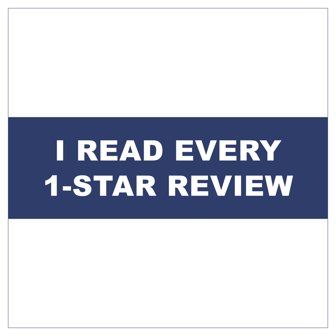 I Read Every 1-Star Review. Here's What I Learned.