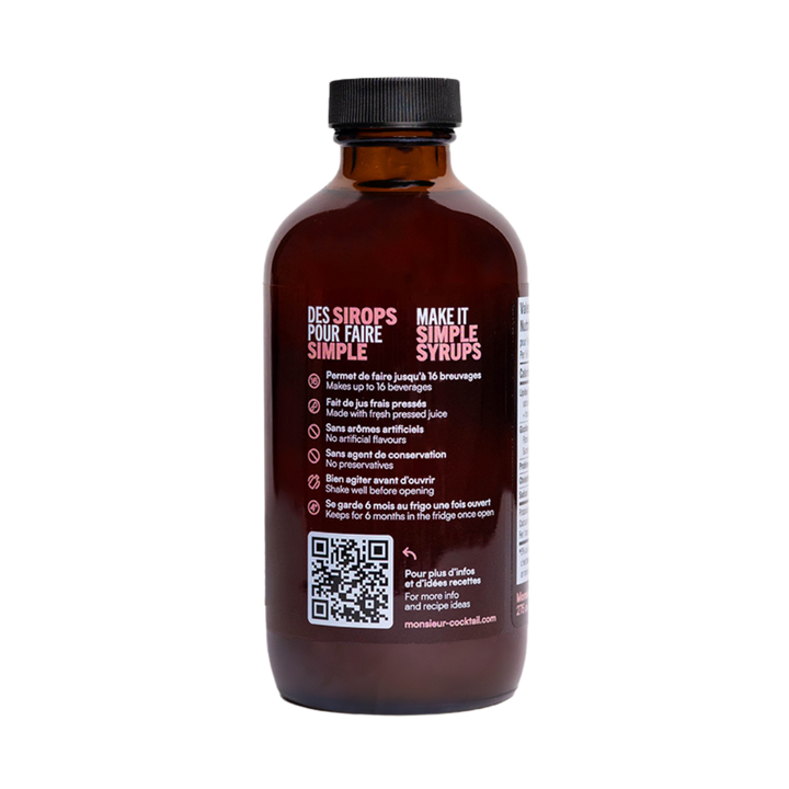 Monsieur Cocktail - Lychee Syrup (250mL)