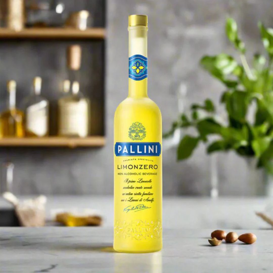 Pallini Non-Alcoholic Limonzero Limoncello - Upside Drinks - Free