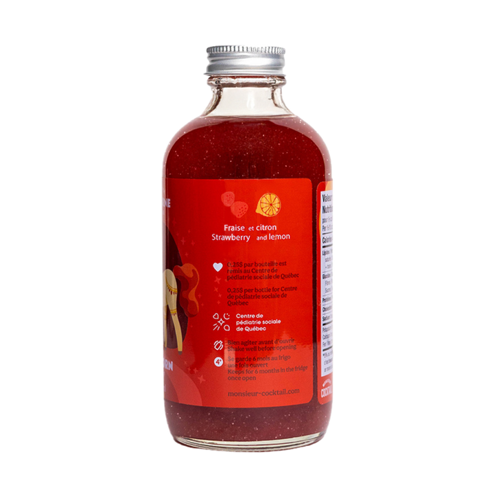 Monsieur Cocktail - Red Unicorn Syrup (250mL)