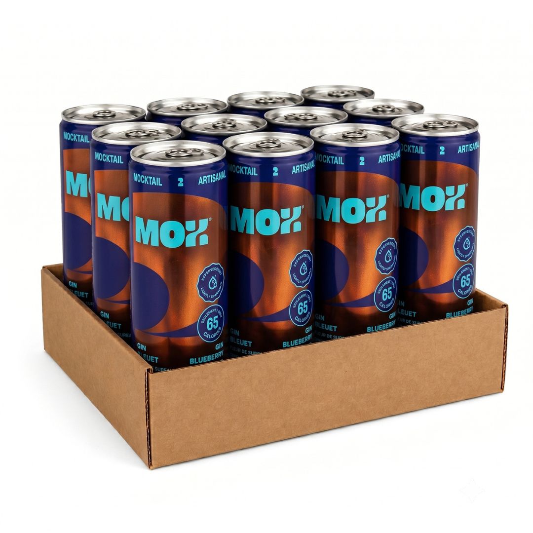 Mox Mocktails - Mox 2 - Gin Blueberry