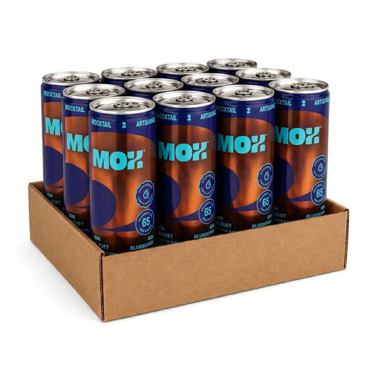 Mox Mocktails - Mox 2 - Gin Blueberry