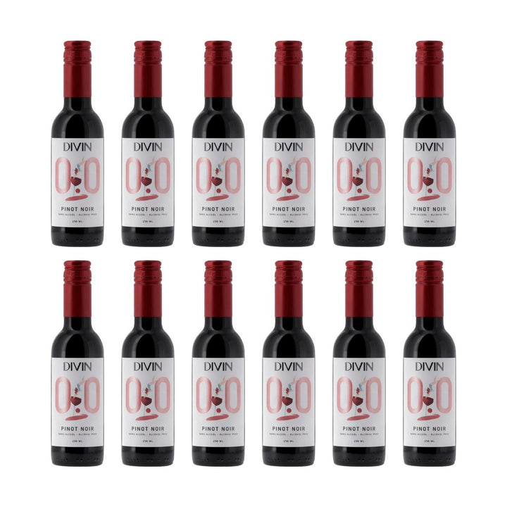 DIVIN 0.0 - Pinot Noir (Single-Serve 250mL) - 12 x 250mL
