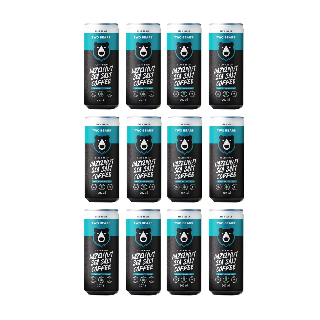 Two Bears - Hazelnut Sea Salt Flash Brew Coffee