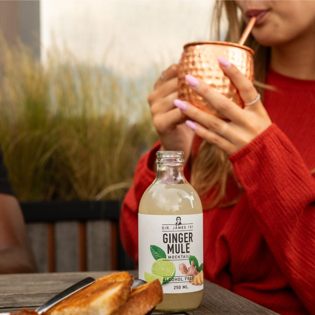 Sir James 101 Non-Alcoholic Ginger Mule - Upside Drinks - Free