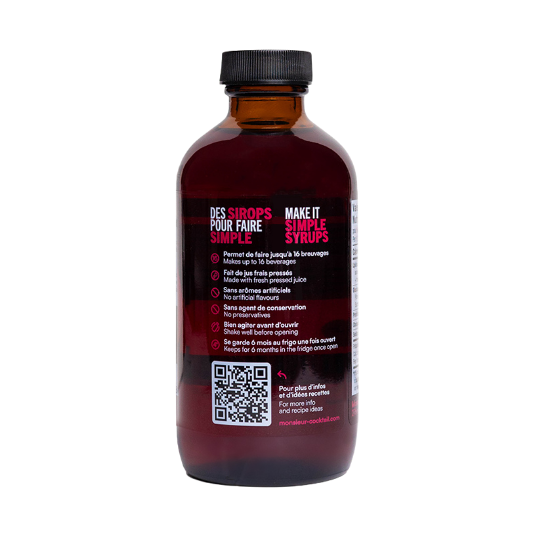Monsieur Cocktail - Grenadine Syrup (250mL)