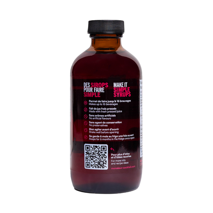 Monsieur Cocktail - Grenadine Syrup (250mL)