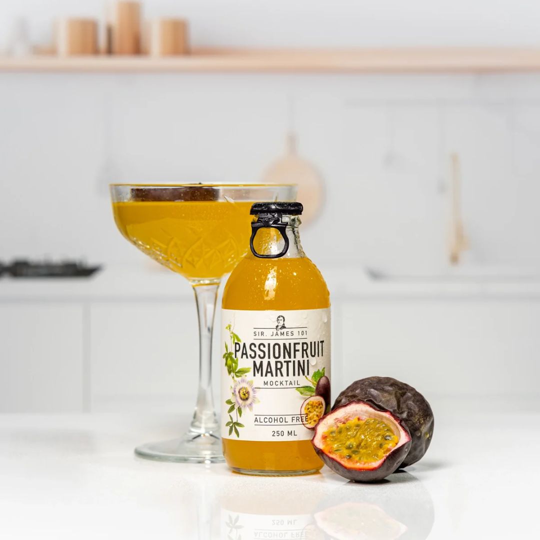 Sir James 101 - Passionfruit Martini