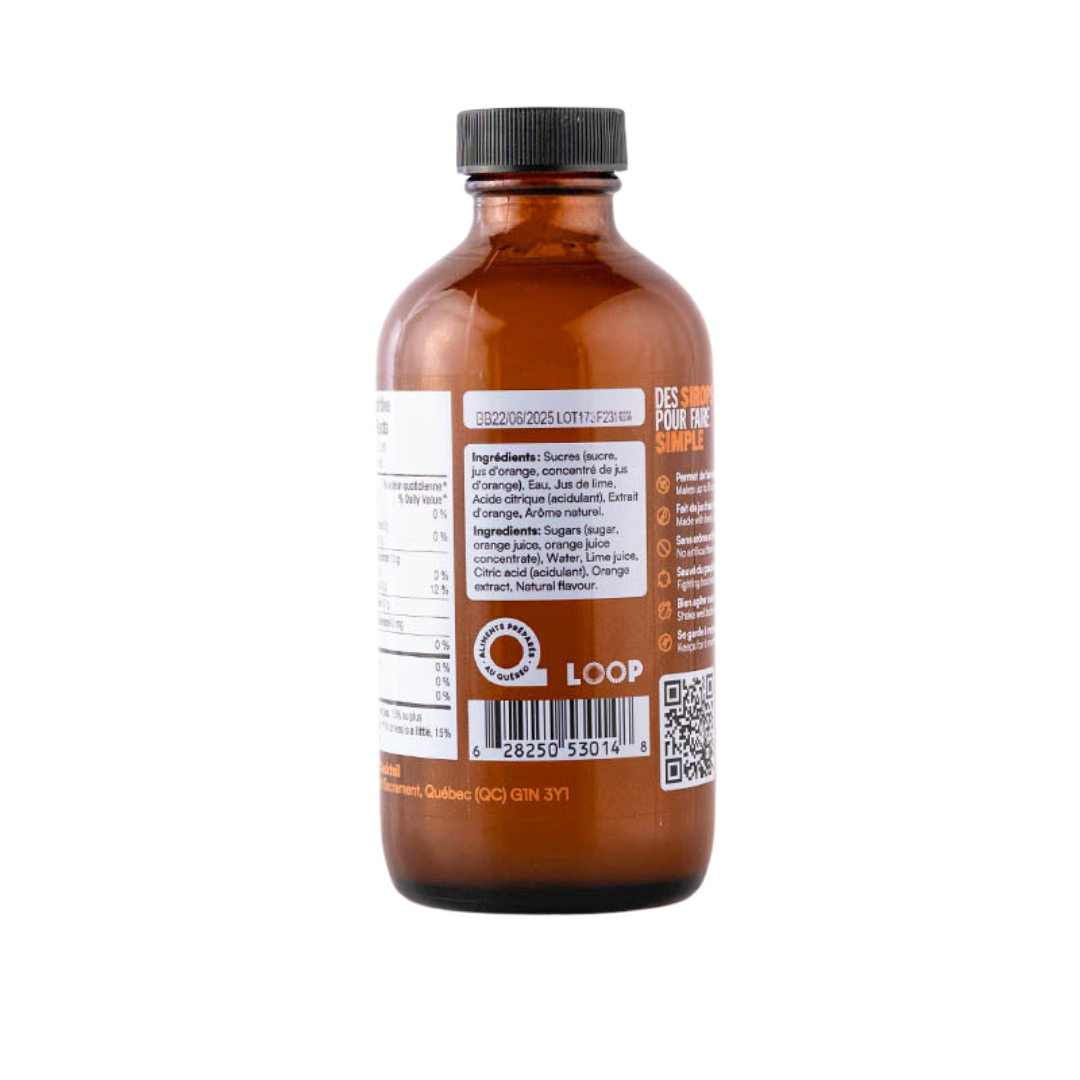 Monsieur Cocktail - Orange Syrup (250mL)
