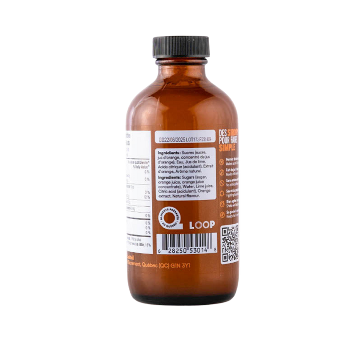 Monsieur Cocktail - Orange Syrup (250mL)