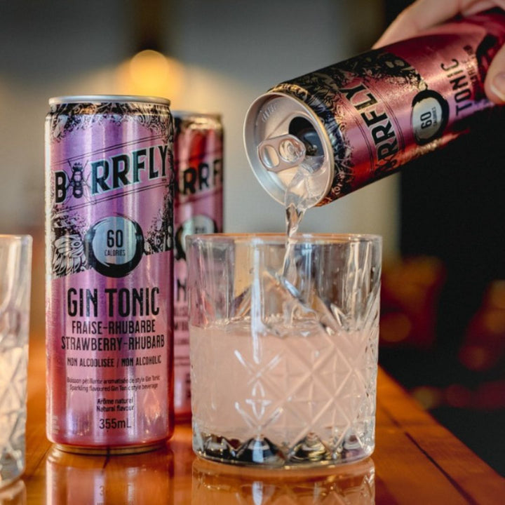 Barrfly - Strawberry Rhubarb Gin & Tonic
