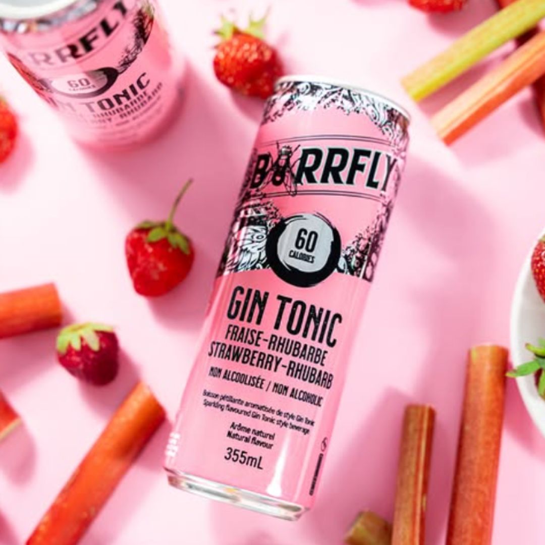 Barrfly - Strawberry Rhubarb Gin & Tonic