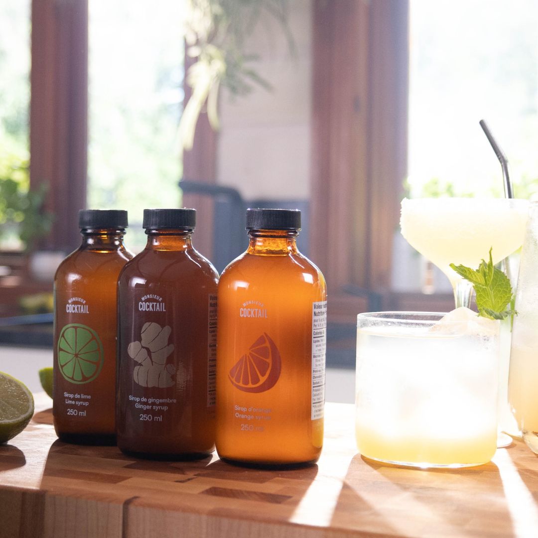 Monsieur Cocktail - Orange Syrup (250mL)