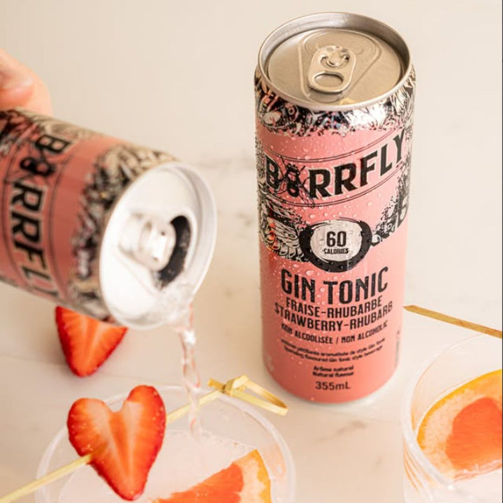 Barrfly - Strawberry Rhubarb Gin & Tonic