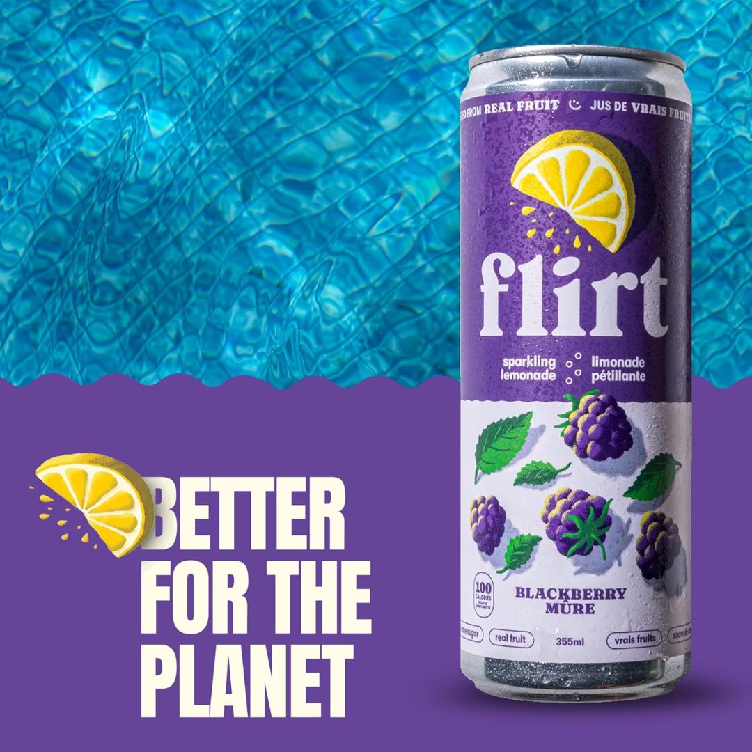 Flirt - Blackberry Sparkling Lemonade