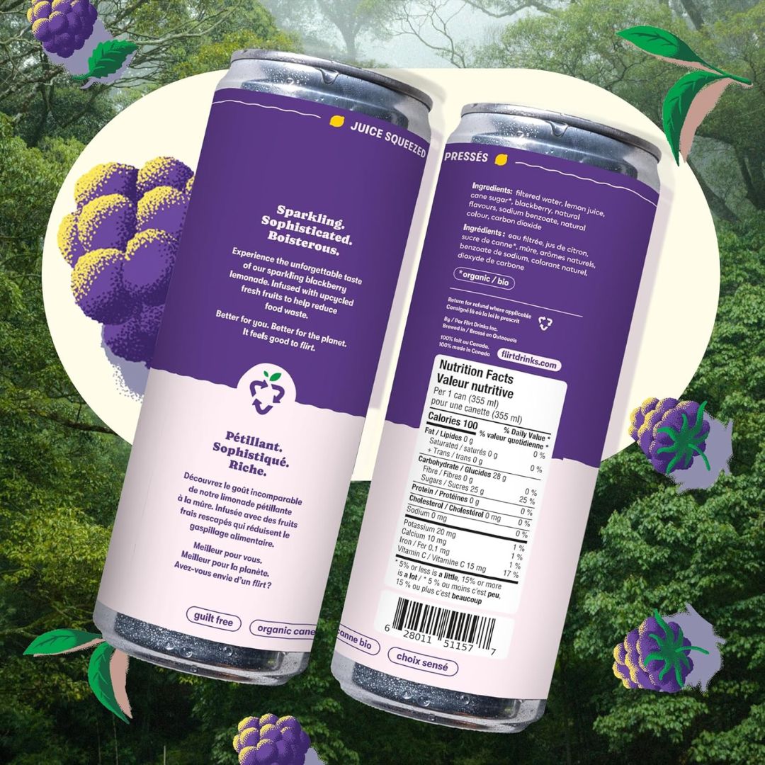 Flirt - Blackberry Sparkling Lemonade