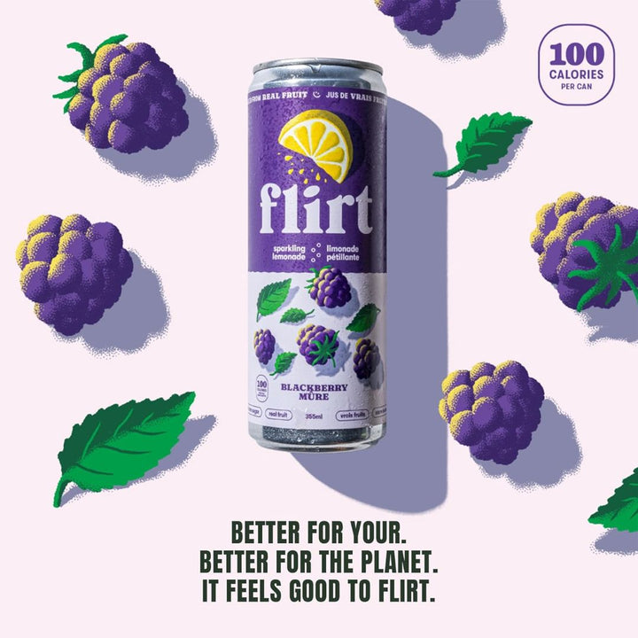 Flirt - Blackberry Sparkling Lemonade