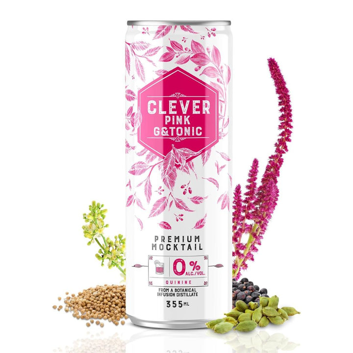 Clever Mocktail - Pink Gin Tonic