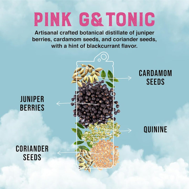 Clever Mocktail - Pink Gin Tonic