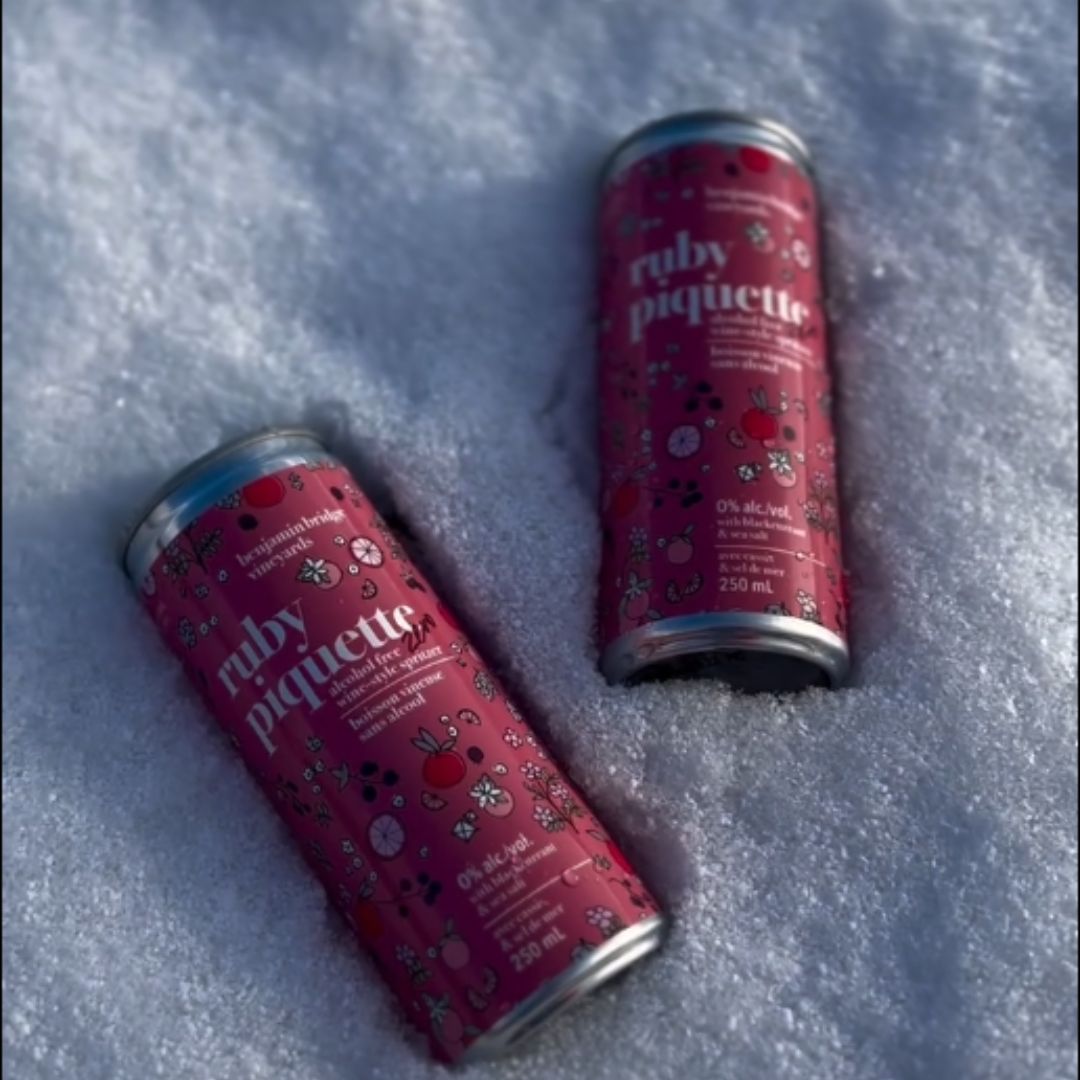Benjamin Bridge - Ruby Piquette Zero Wine style