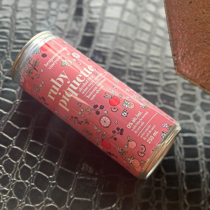 Benjamin Bridge - Ruby Piquette Zero Wine style
