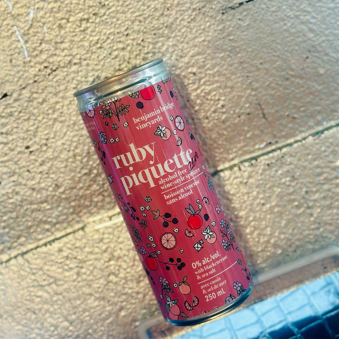 Benjamin Bridge - Ruby Piquette Zero Wine style