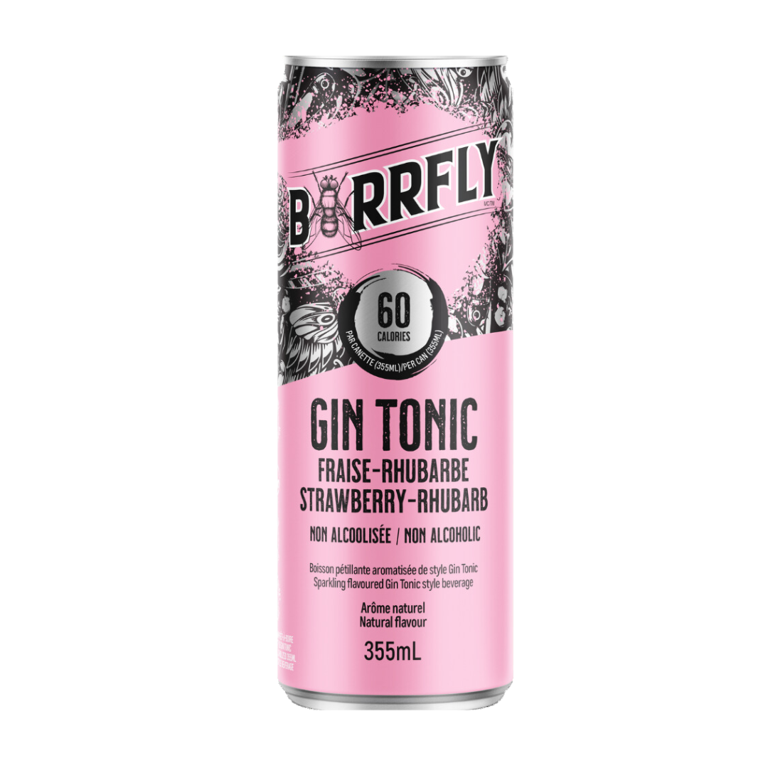 Barrfly - Strawberry Rhubarb Gin & Tonic