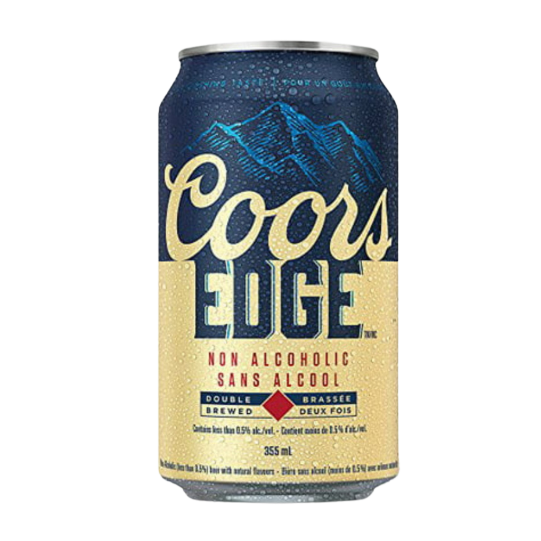 Coors Edge 0.5% Non-Alcoholic Lager - Upside Drinks - Free Shipping in ...