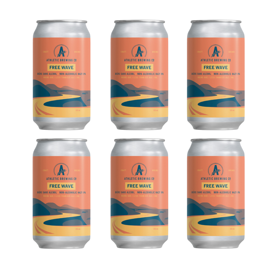 Athletic Brewing - Free Wave - Hazy IPA