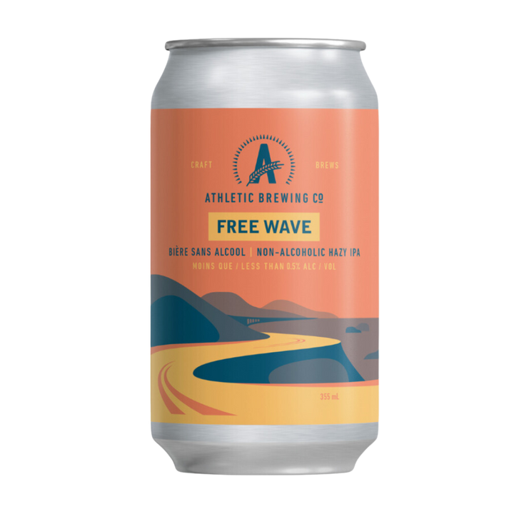 Athletic Brewing - Free Wave - Hazy IPA