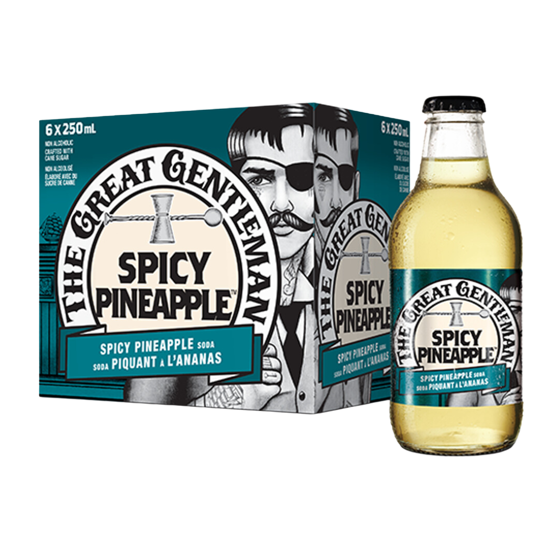 The Great Gentleman - Spicy Pineapple Soda (6 Pack)
