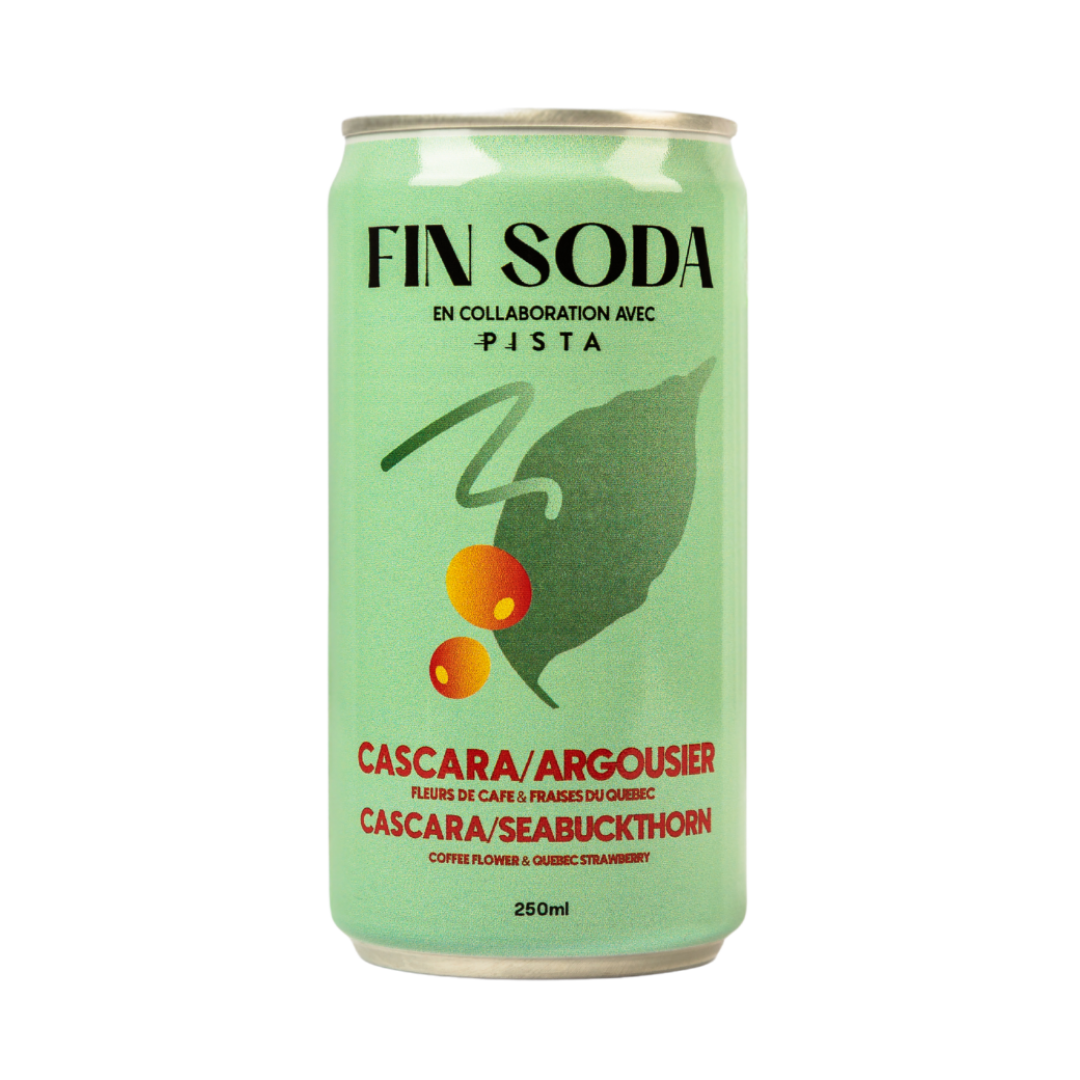 Fin Soda - Cascara & Sea Buckthorn
